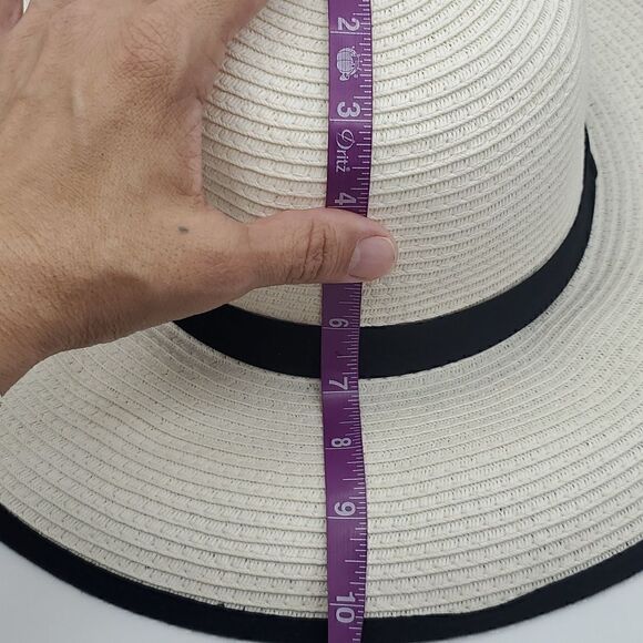 K Accessories White Ivory Floppy Hat - Picture 14 of 15
